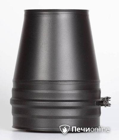 Комплектующие дымохода Schiedel Конус д.150 PM25 (Черный) Permetr в Серове