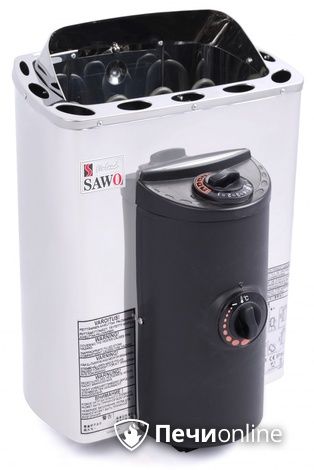 Электрокаменка для сауны Sawo Mini X MX-30NB-Z с пультом управления в Серове