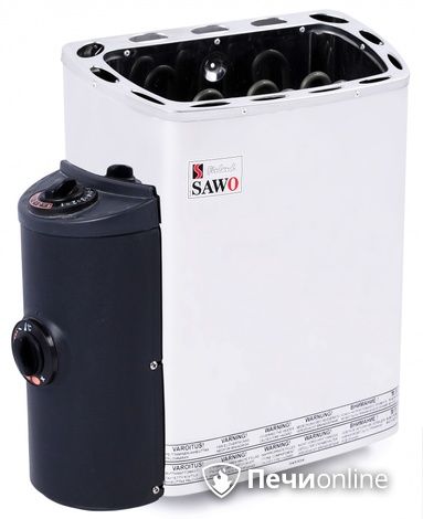 Электрокаменка для сауны Sawo Mini MN-30NB-Z со встроенным пультом управления в Серове