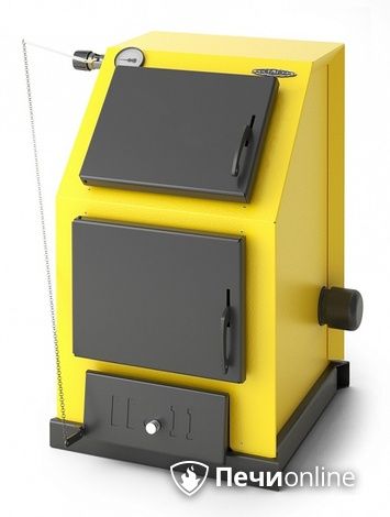 Твердотопливный котел TMF Оптимус Электро 16кВт АРТ ТЭН 6кВт желтый в Серове