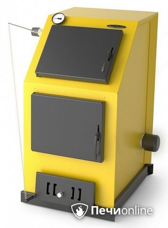 Твердотопливный котел TMF Оптимус Электро 25кВт АРТ ТЭН 6кВт желтый в Серове